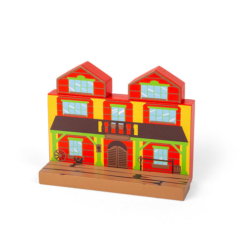 Wild West Train Set by Bigjigs Toys US