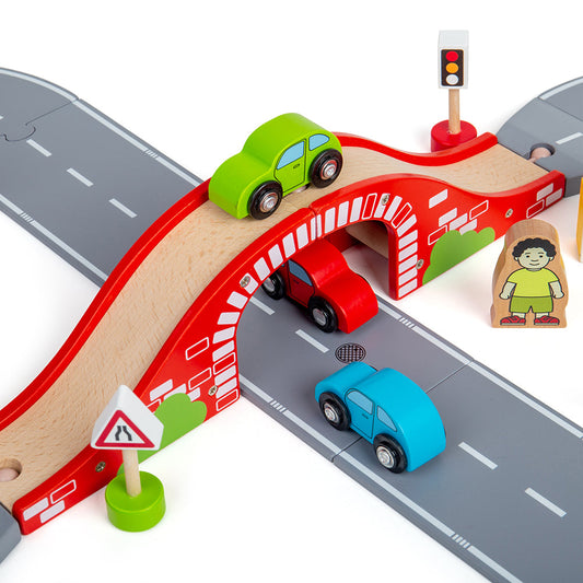 Figure of 8 Roadway by Bigjigs Toys US