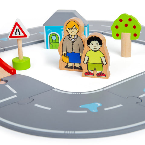 Figure of 8 Roadway by Bigjigs Toys US