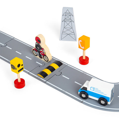 Roadway Accessory Pack by Bigjigs Toys US