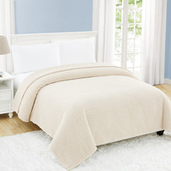 Cloud Sherpa Blanket Navy