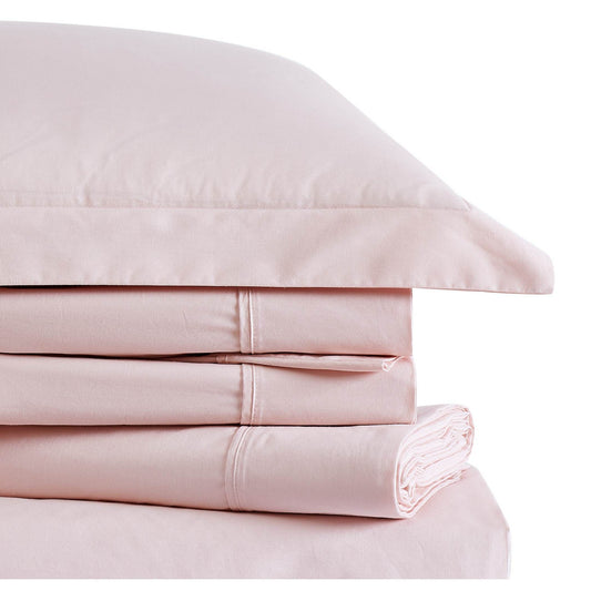 Classic Cotton Sheet Set Blush