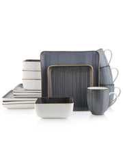 Esmeralda 16-Piece Dinnerware Set Porcelain