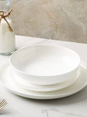 Gabrielle 12-Piece Dinnerware Set Bone China