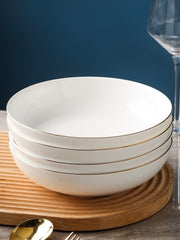 Gabrielle 12-Piece Dinnerware Set Bone China