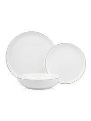 Gabrielle 24-Piece Dinnerware Set Bone China