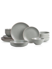 Lauren 16-Piece Dinnerware Set Stoneware