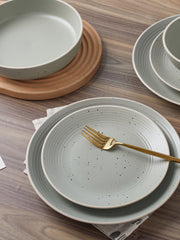 Lauren 16-Piece Dinnerware Set Stoneware