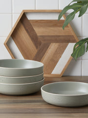 Lauren 16-Piece Dinnerware Set Stoneware