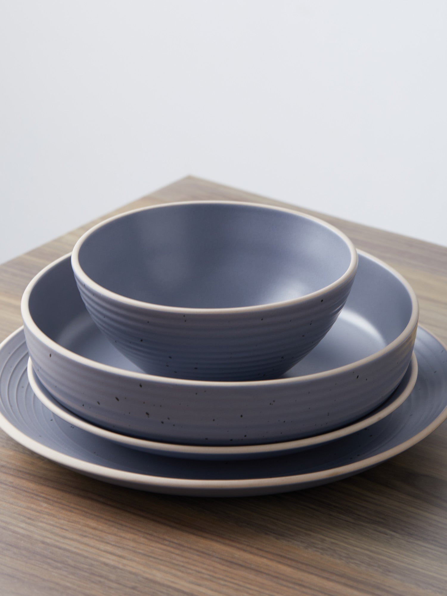  Stone + Lain Lauren 16-Piece Dinnerware Set Stoneware - Green - Bonton