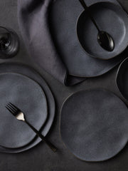 Hekonda Debossed 16-Piece Dinnerware Set Stoneware