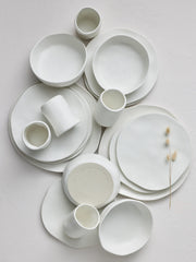 Hekonda Debossed 16-Piece Dinnerware Set Stoneware