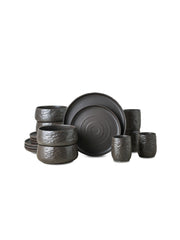 Shosai 16-Piece Dinnerware Set Stoneware