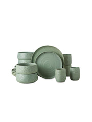 Shosai 16-Piece Dinnerware Set Stoneware