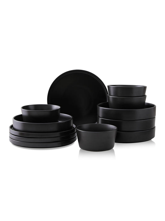 Celina 12-Piece Dinnerware Set Stoneware