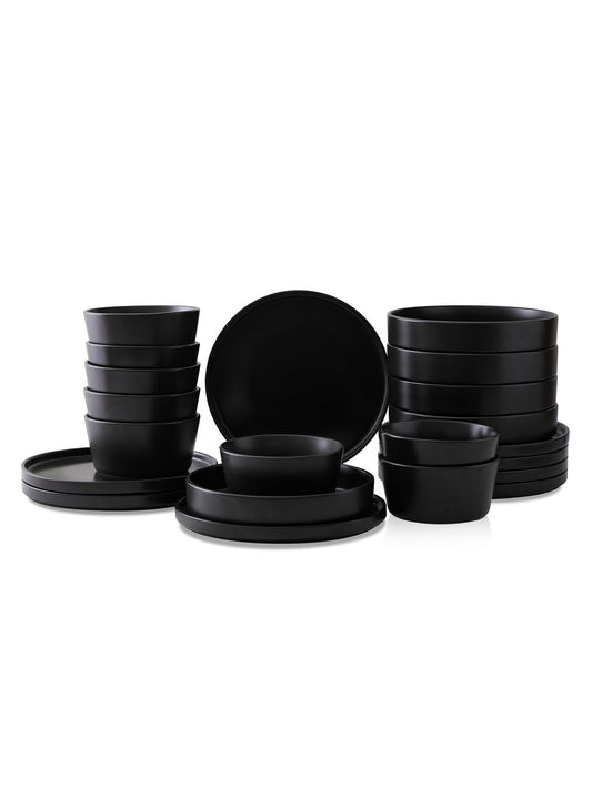 Celina 24-Piece Dinnerware Set Stoneware