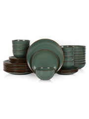 Brasa 32-Piece Dinnerware Set Stoneware