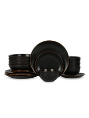 Brasa 16-Piece Dinnerware Set Stoneware