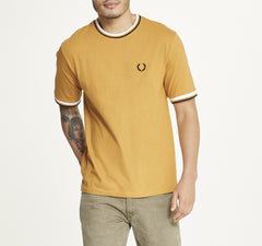 Brooklyn Laundry Men'sÂ Tonal Embroidery Crew Neck Tee