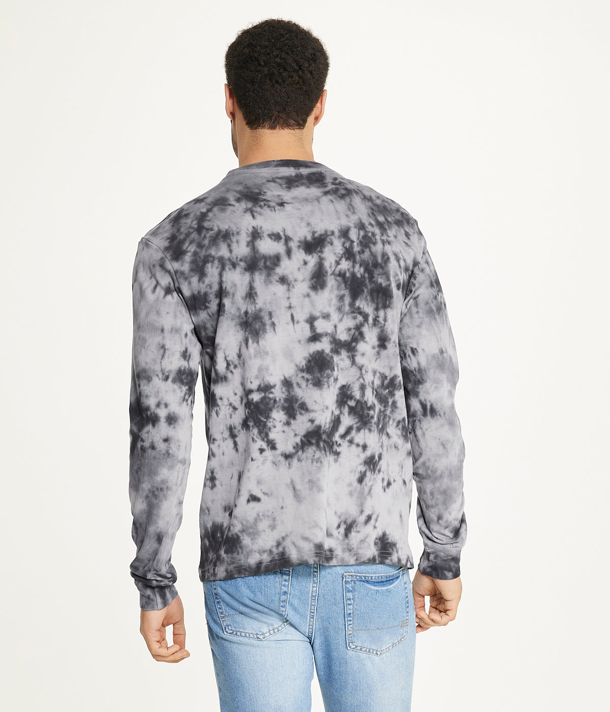 Brooklyn Laundry Brooklyn Laundry Men's Tie Dye Crew Neck Tee 3 - Grey - Bonton