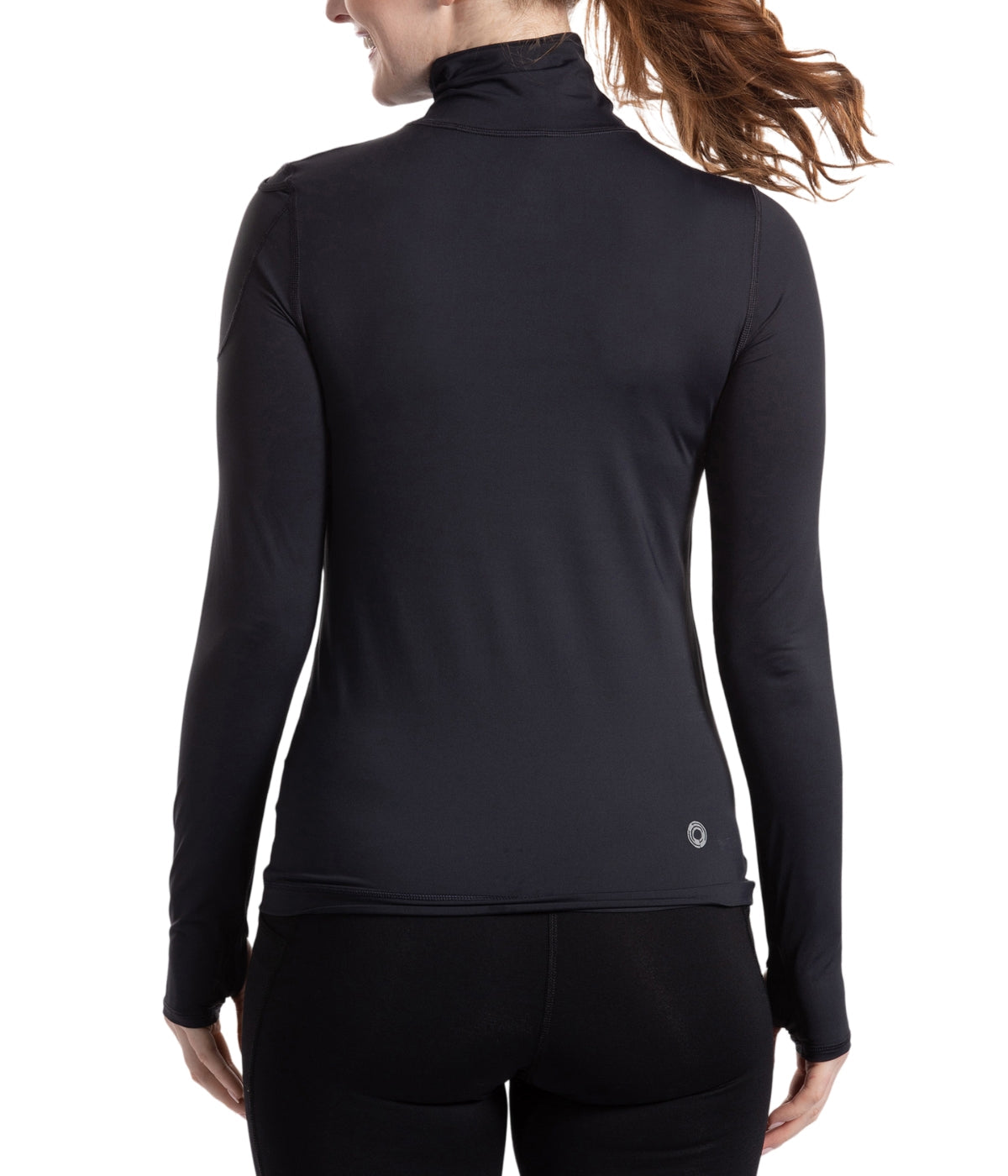  BloqUV BloqUV Women's UPF 50+ Sun Protection Turtleneck Top - Black - Bonton