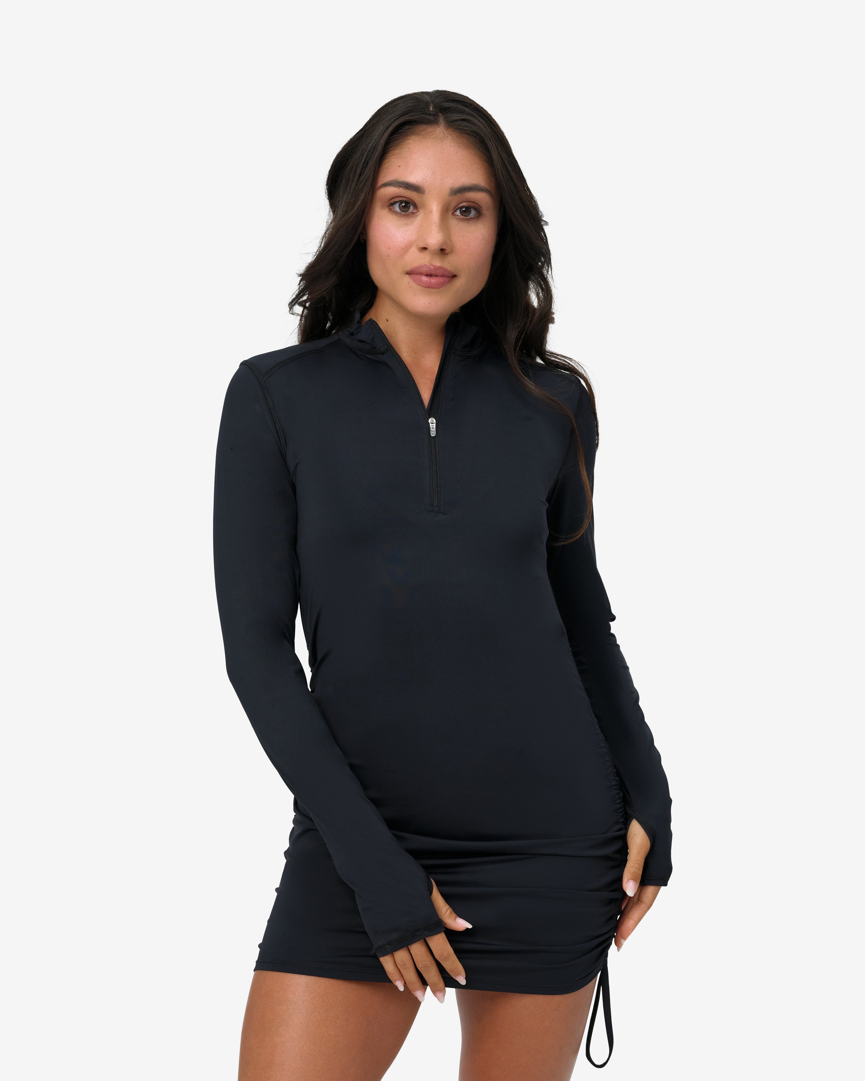  BloqUV WOMEN'S DRAWSTRING COVERUP (2100) - Black - Bonton