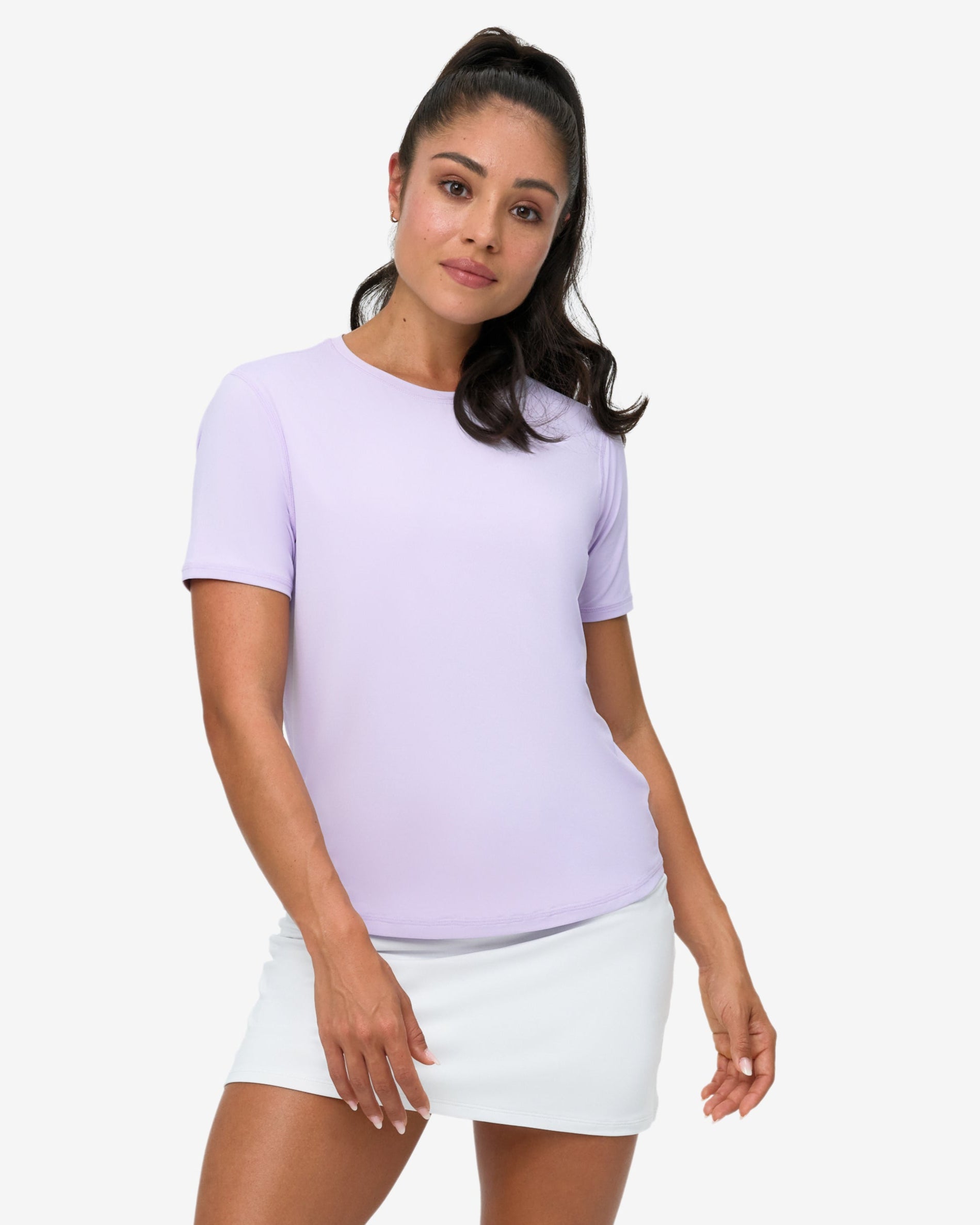 BloqUV WOMEN'S RELAXED SHORT SLEEVE CREW (1101) - Black - Bonton