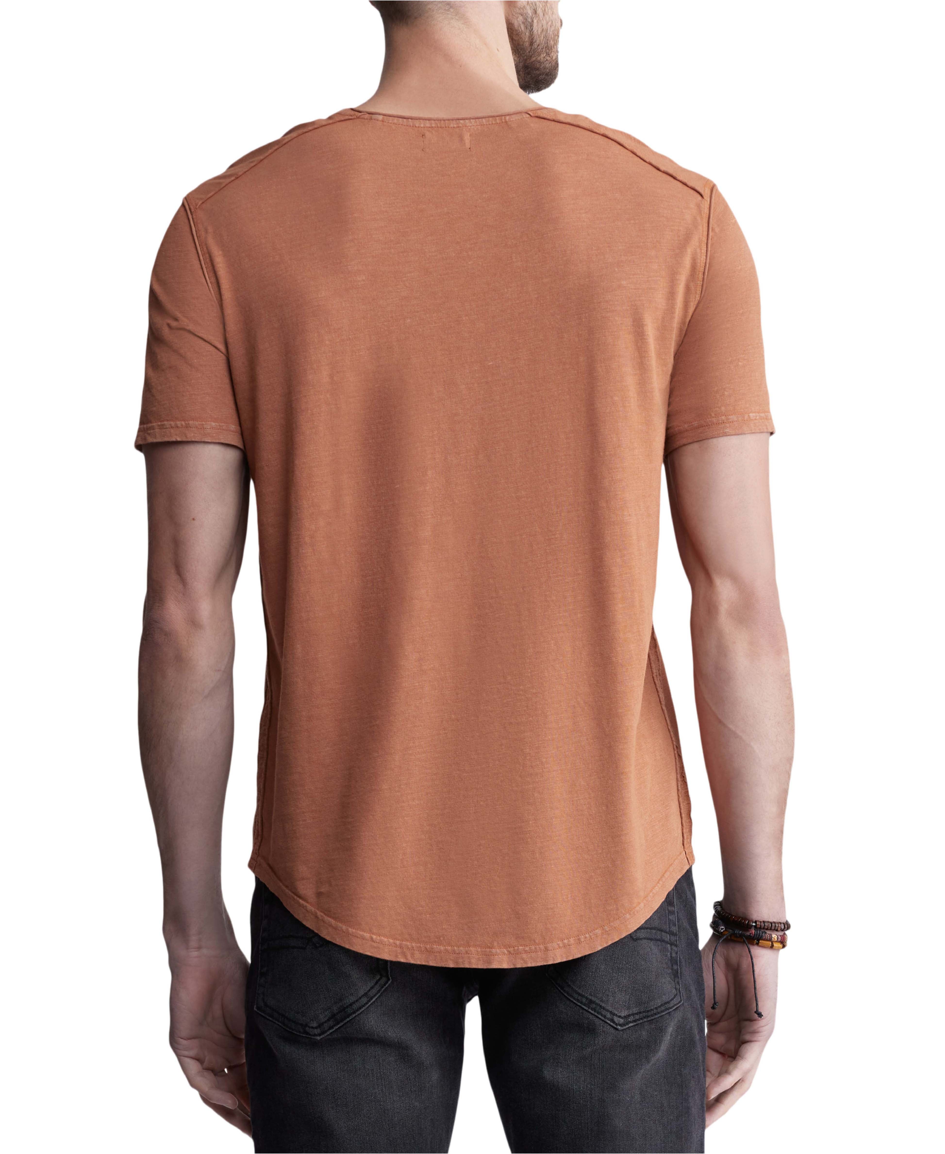  Buffalo David Bitton Kamizo Men's Pocket T-shirt - Mocha Bisque - Bonton