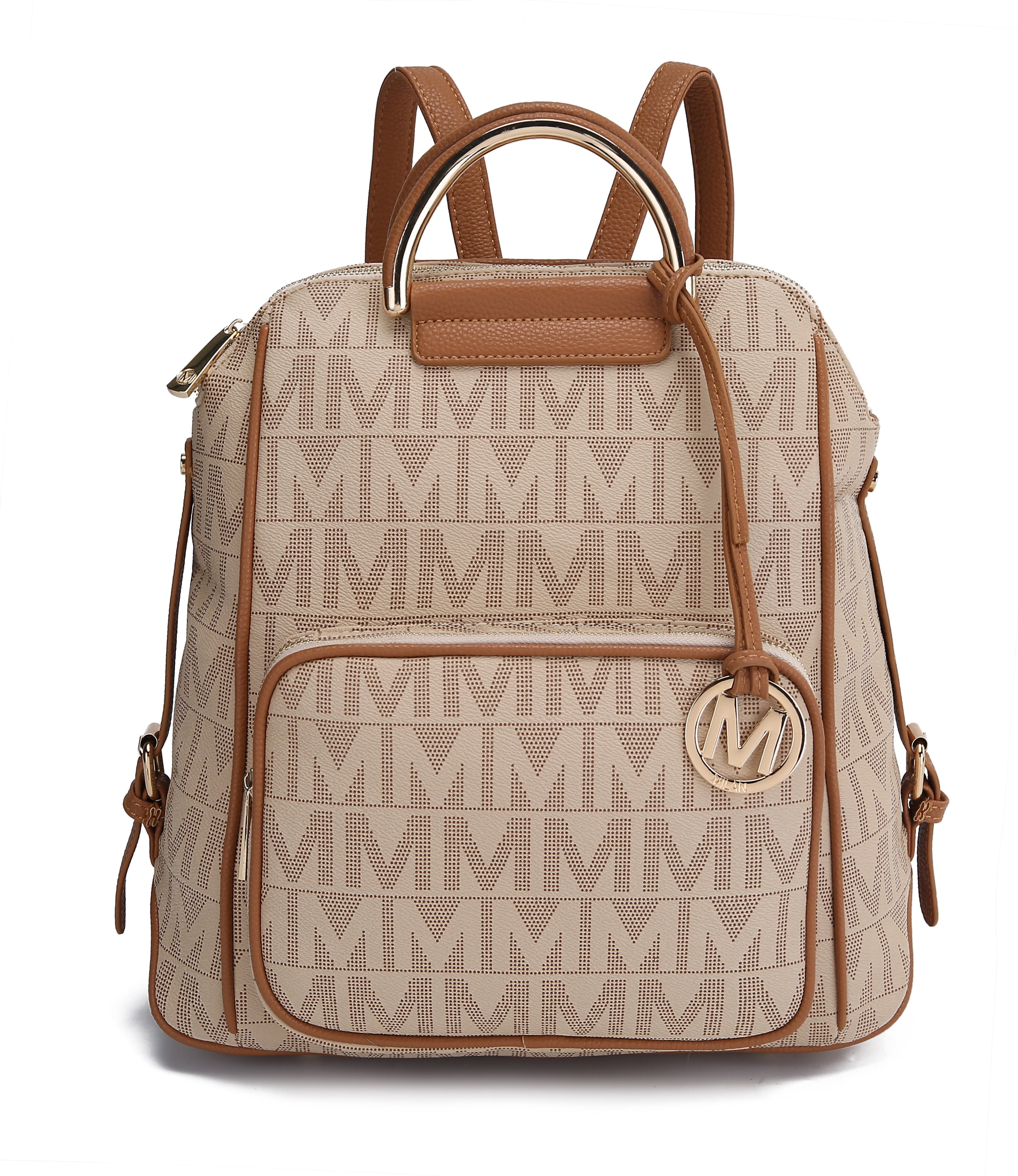  MKF Collection Cora Signature Backpack - Red - Bonton