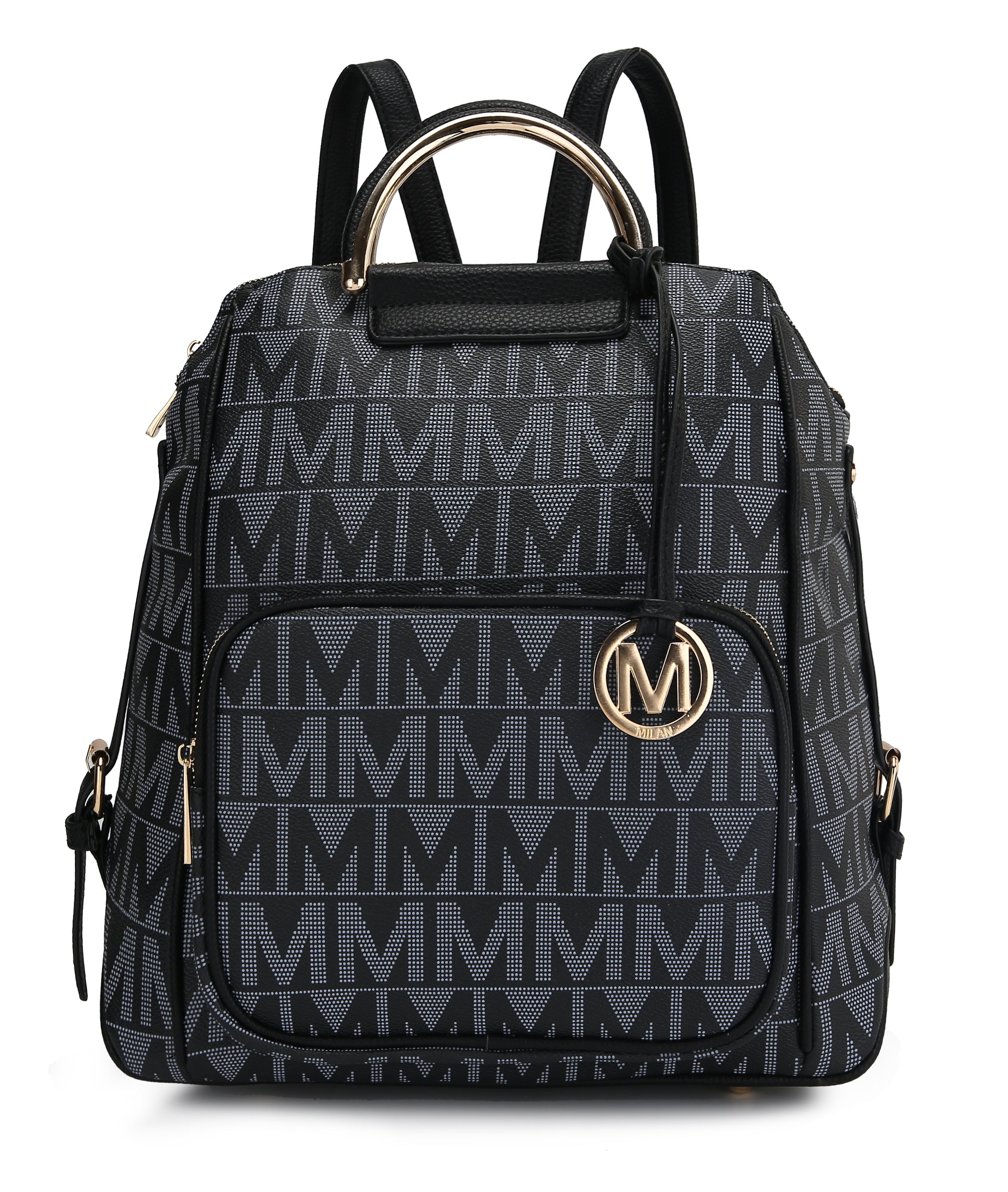  MKF Collection Cora Signature Backpack - Red - Bonton