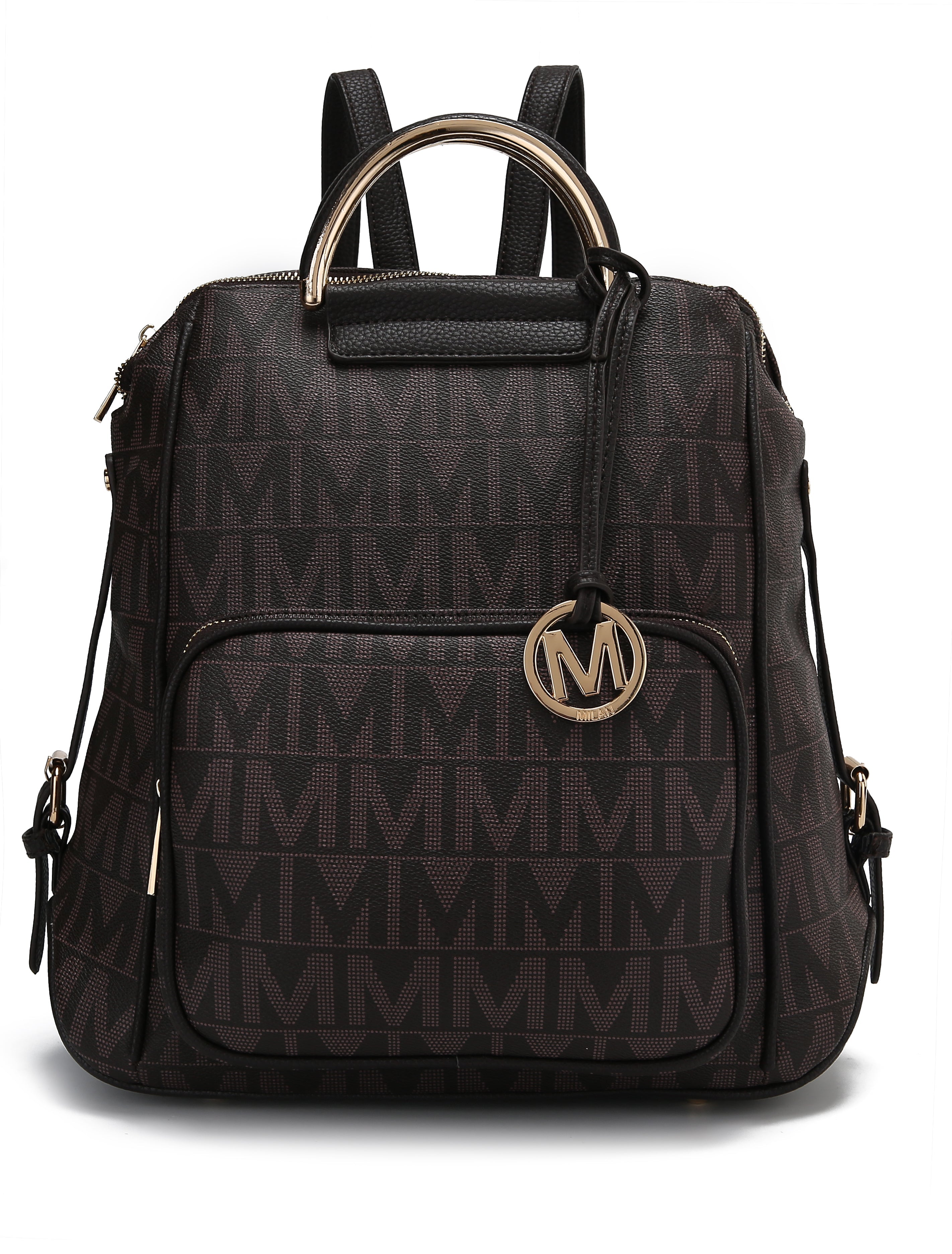  MKF Collection Cora Signature Backpack - Red - Bonton