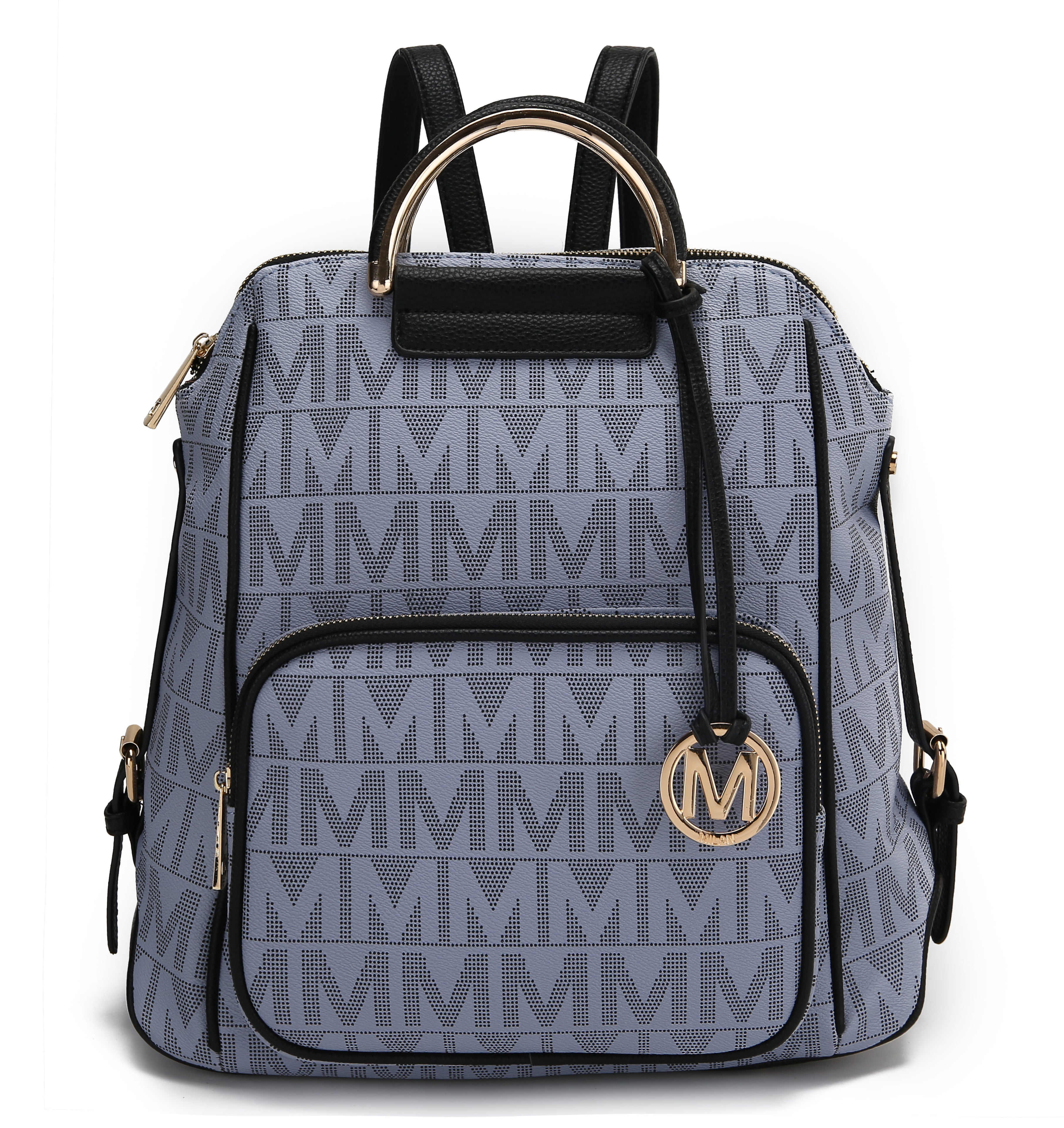  MKF Collection Cora Signature Backpack - Red - Bonton