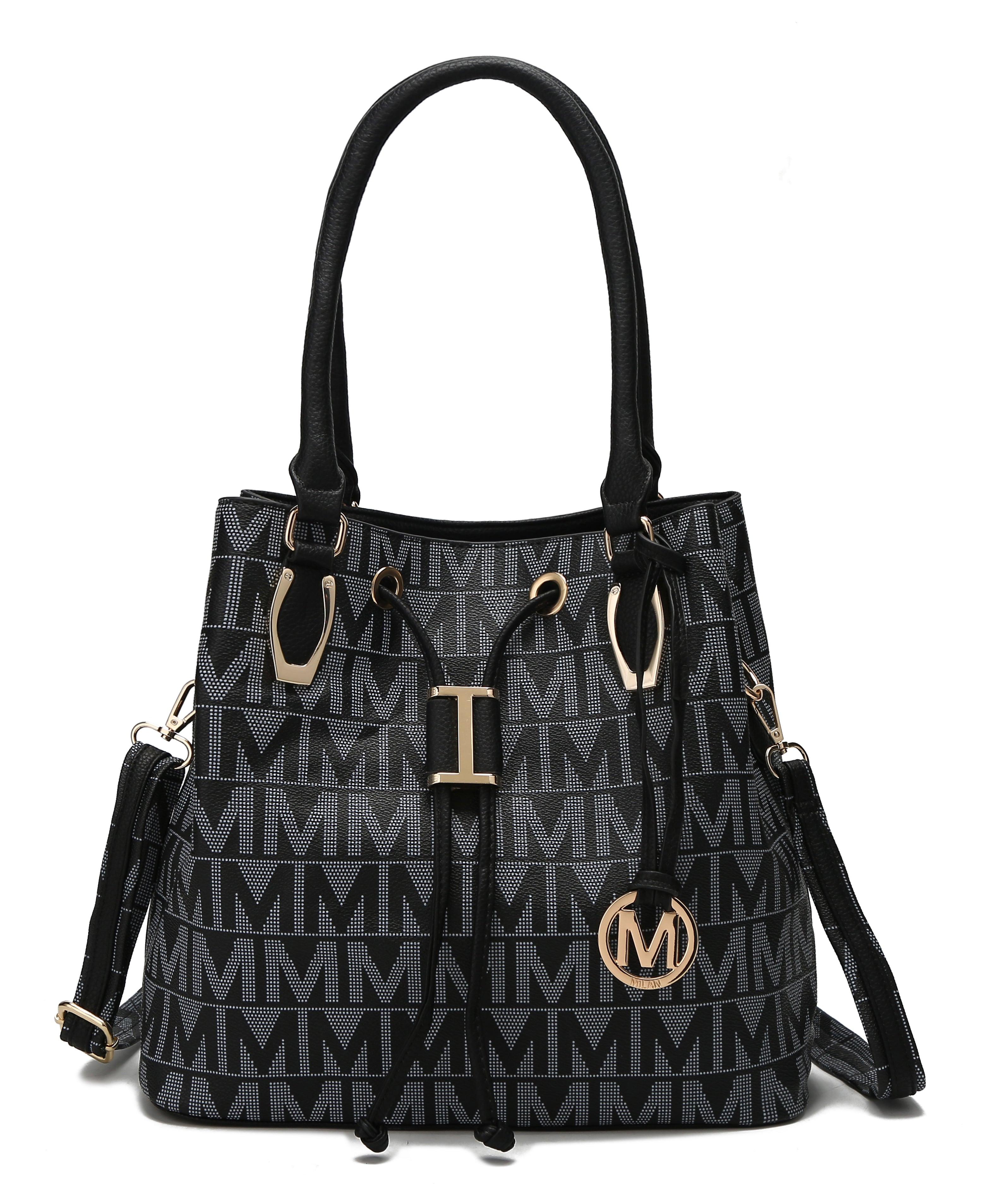  MKF Collection Jane Signature Bucket Bag - Black - Bonton