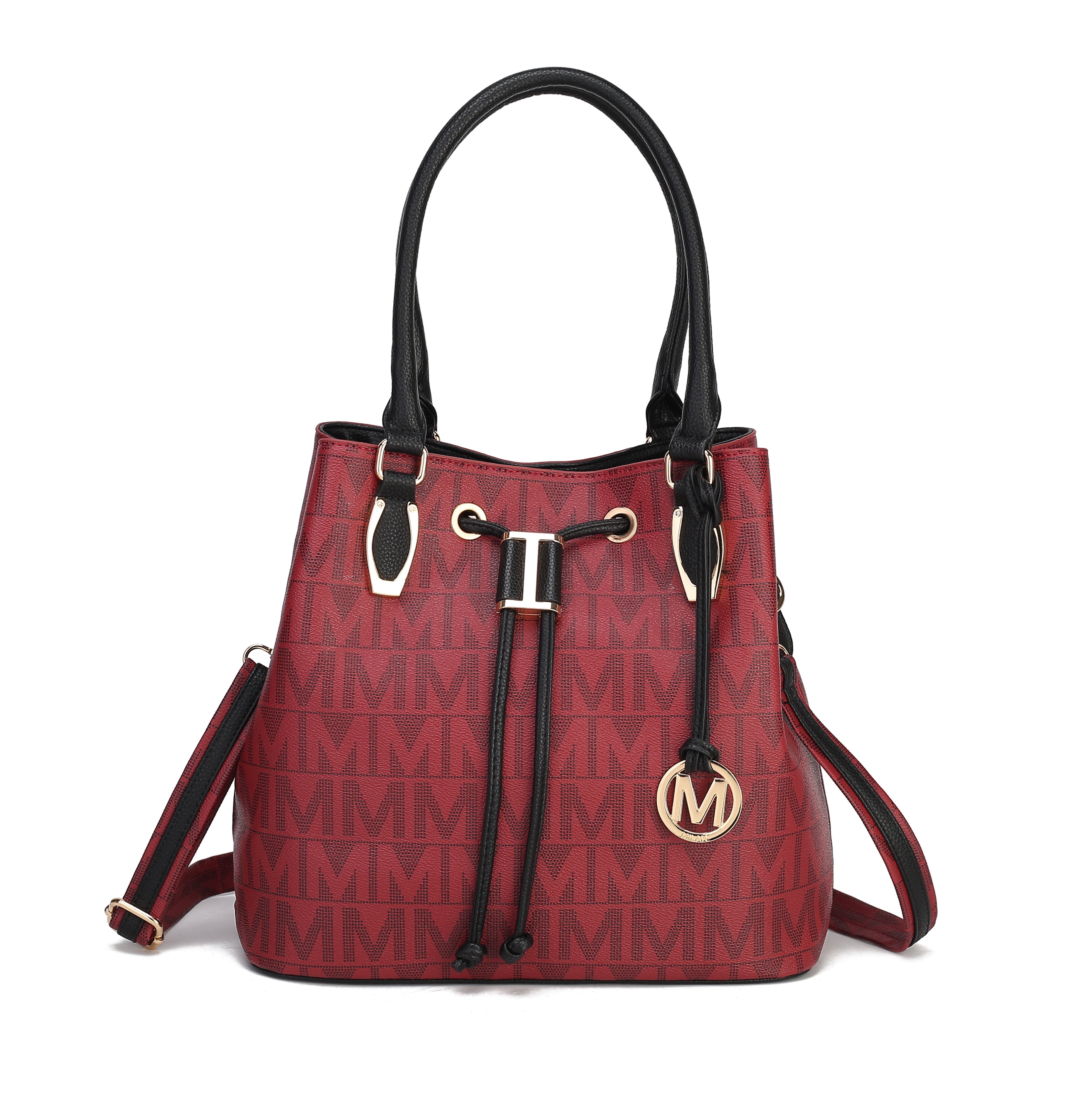  MKF Collection Jane Signature Bucket Bag - Black - Bonton
