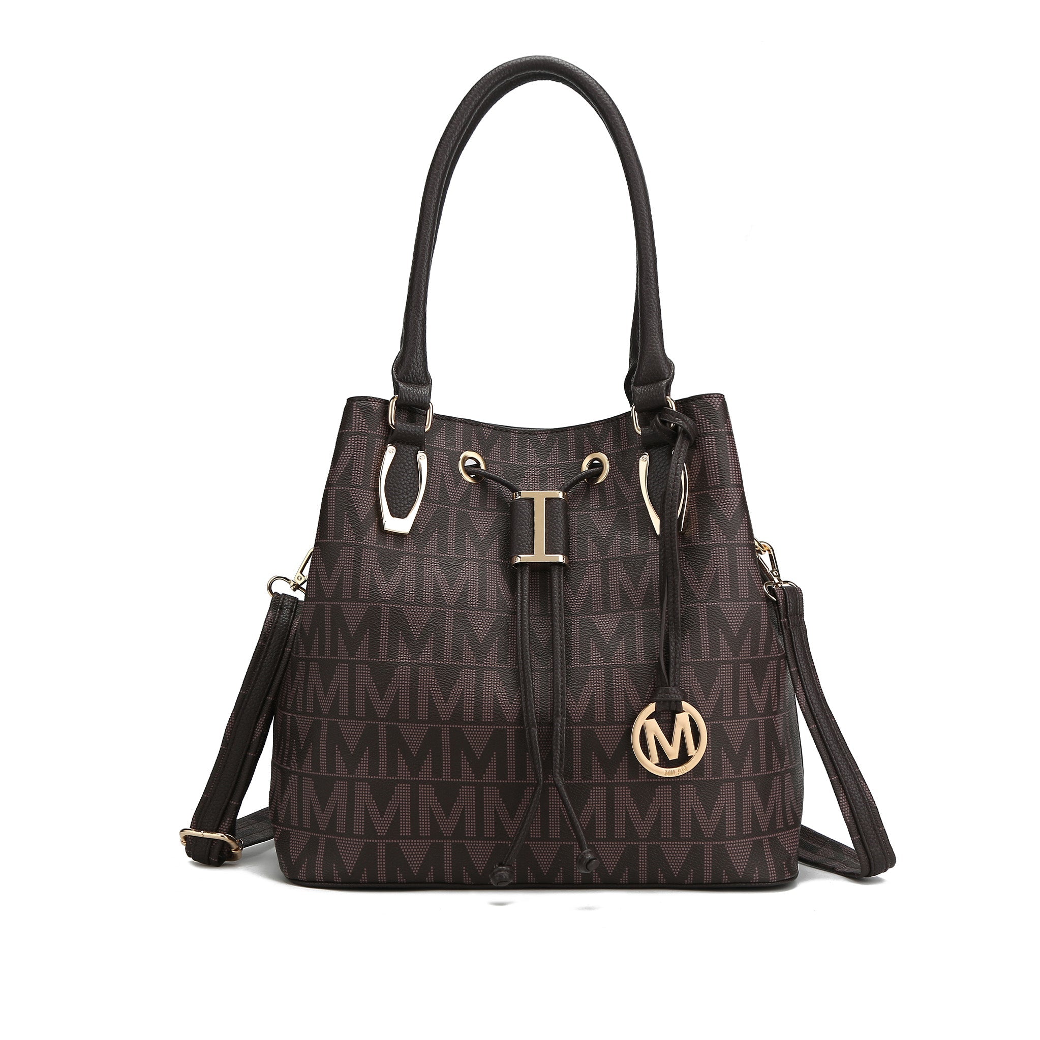  MKF Collection Jane Signature Bucket Bag - Black - Bonton