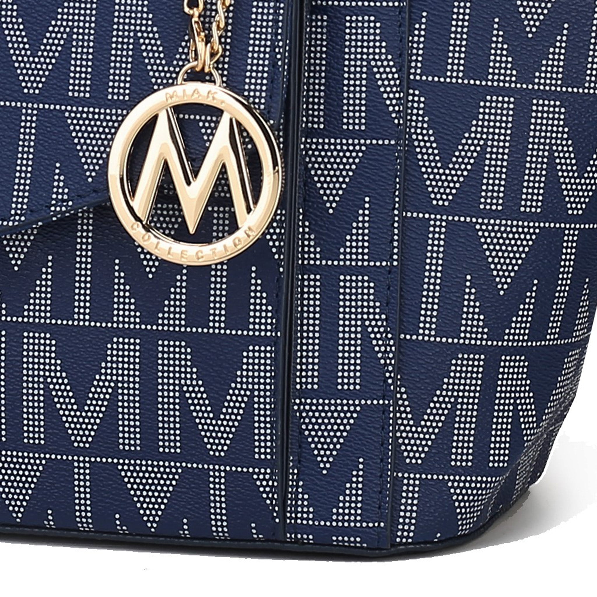  MKF Collection Griselda Signature Tote Bag - Red - Bonton