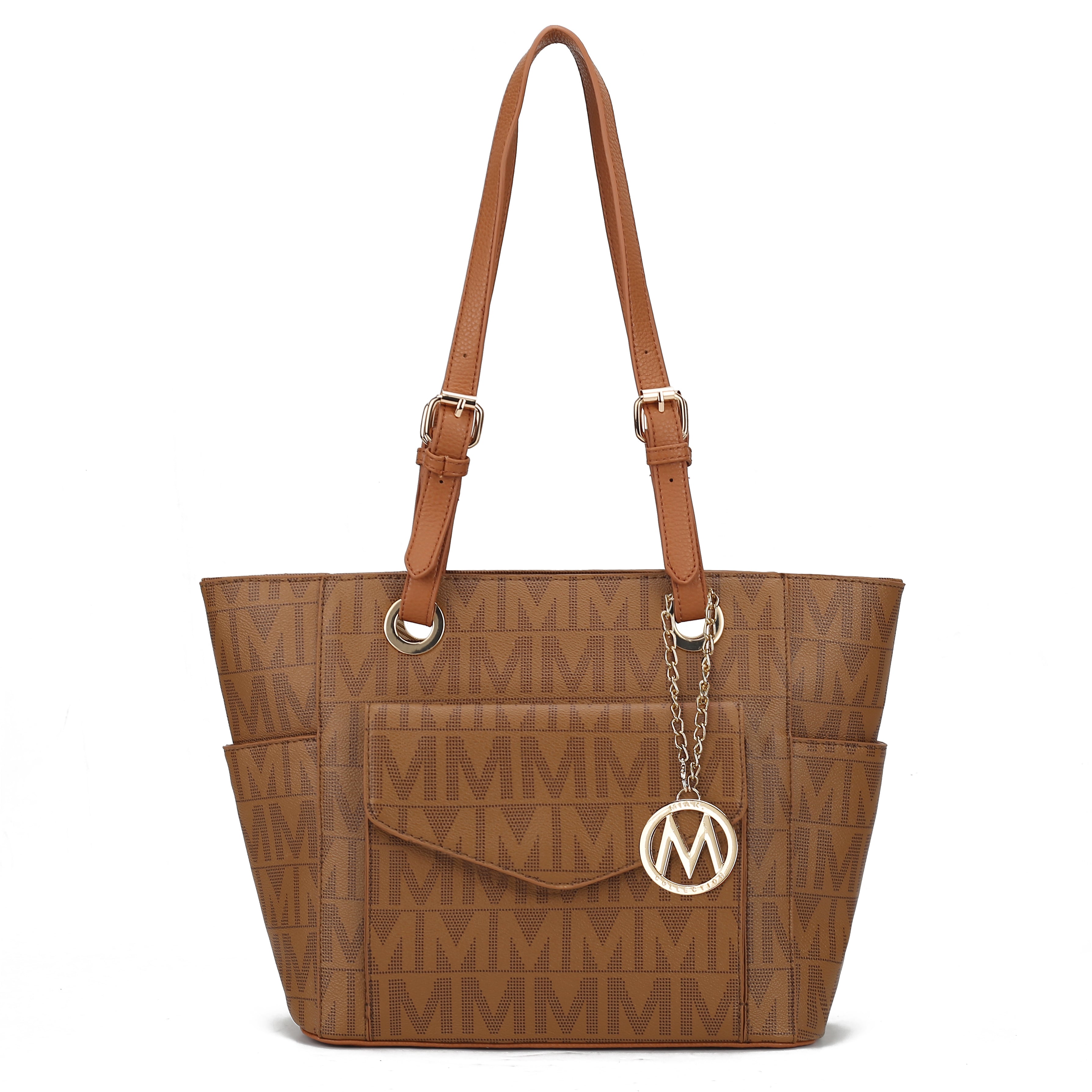  MKF Collection Griselda Signature Tote Bag - Beige - Bonton