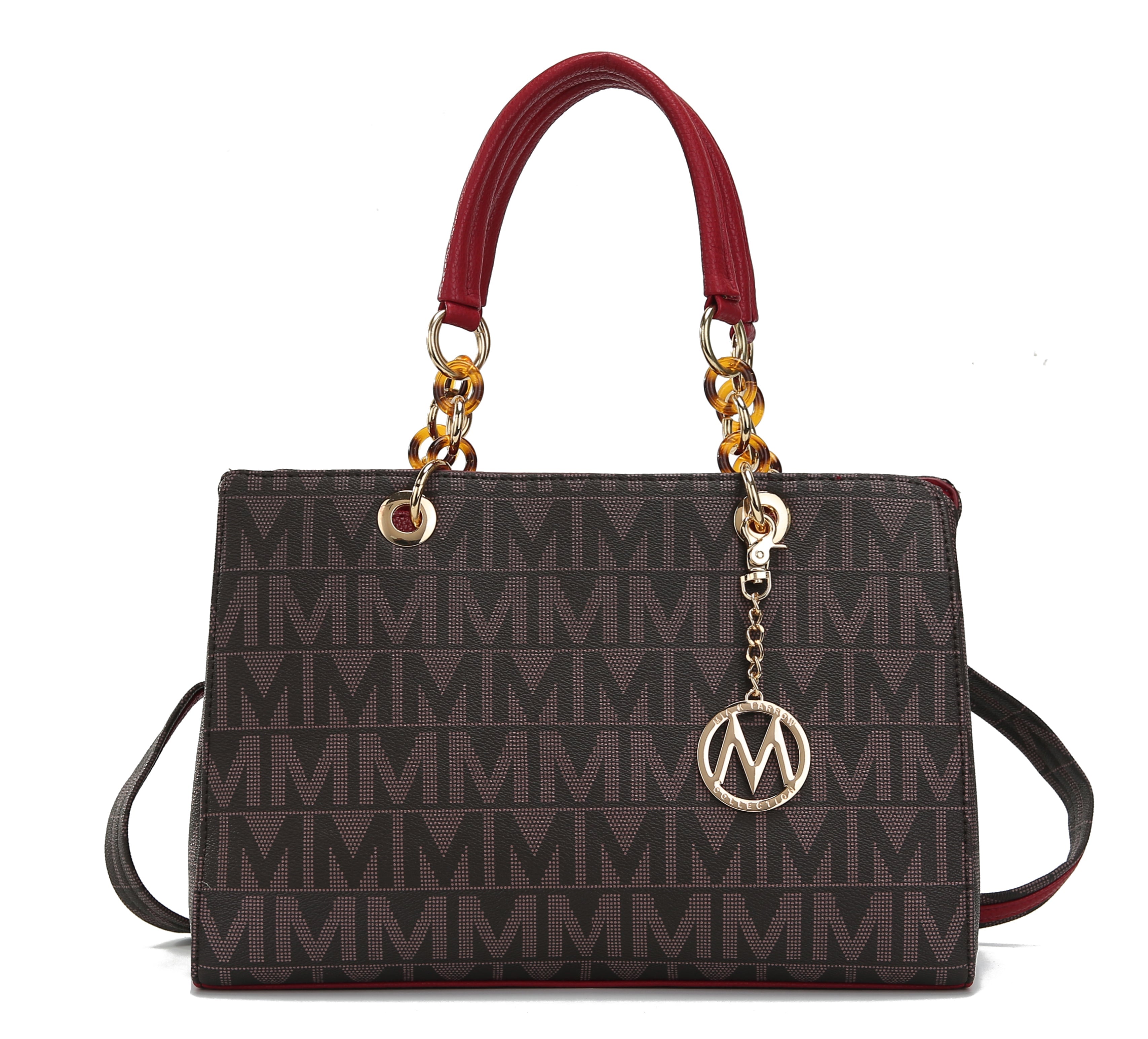  MKF Collection Sirna Signature Tote Bag - Red - Bonton