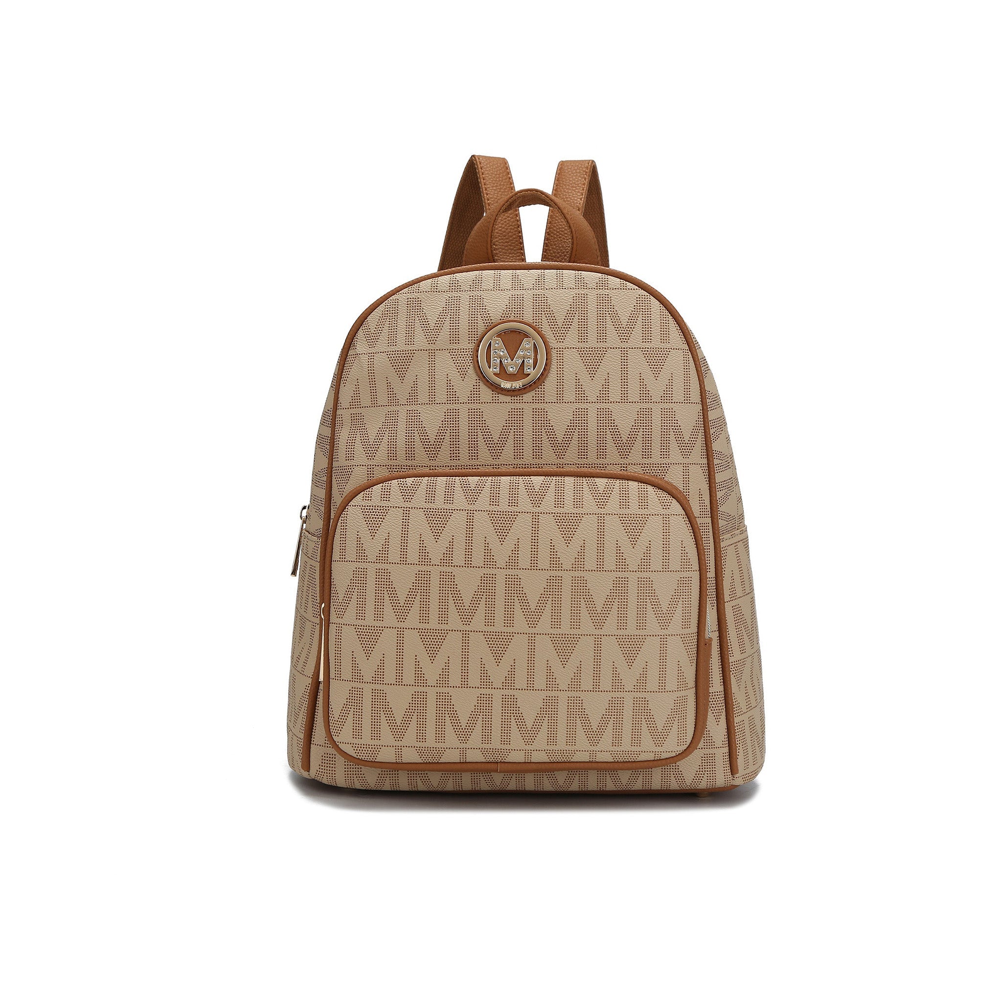  MKF Collection Fanny Signature Backpack - Burgundy - Bonton