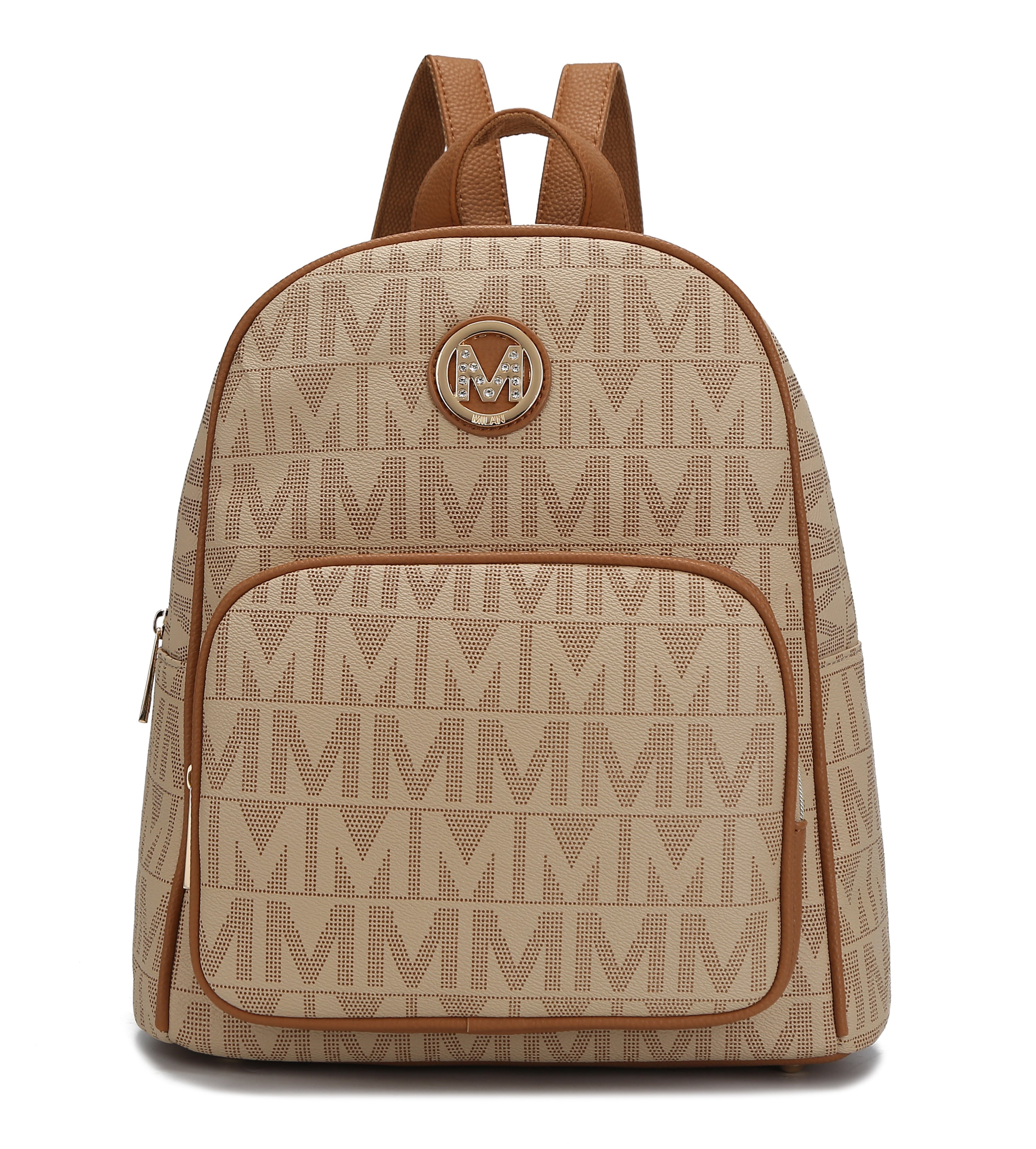  MKF Collection Fanny Signature Backpack - Burgundy - Bonton