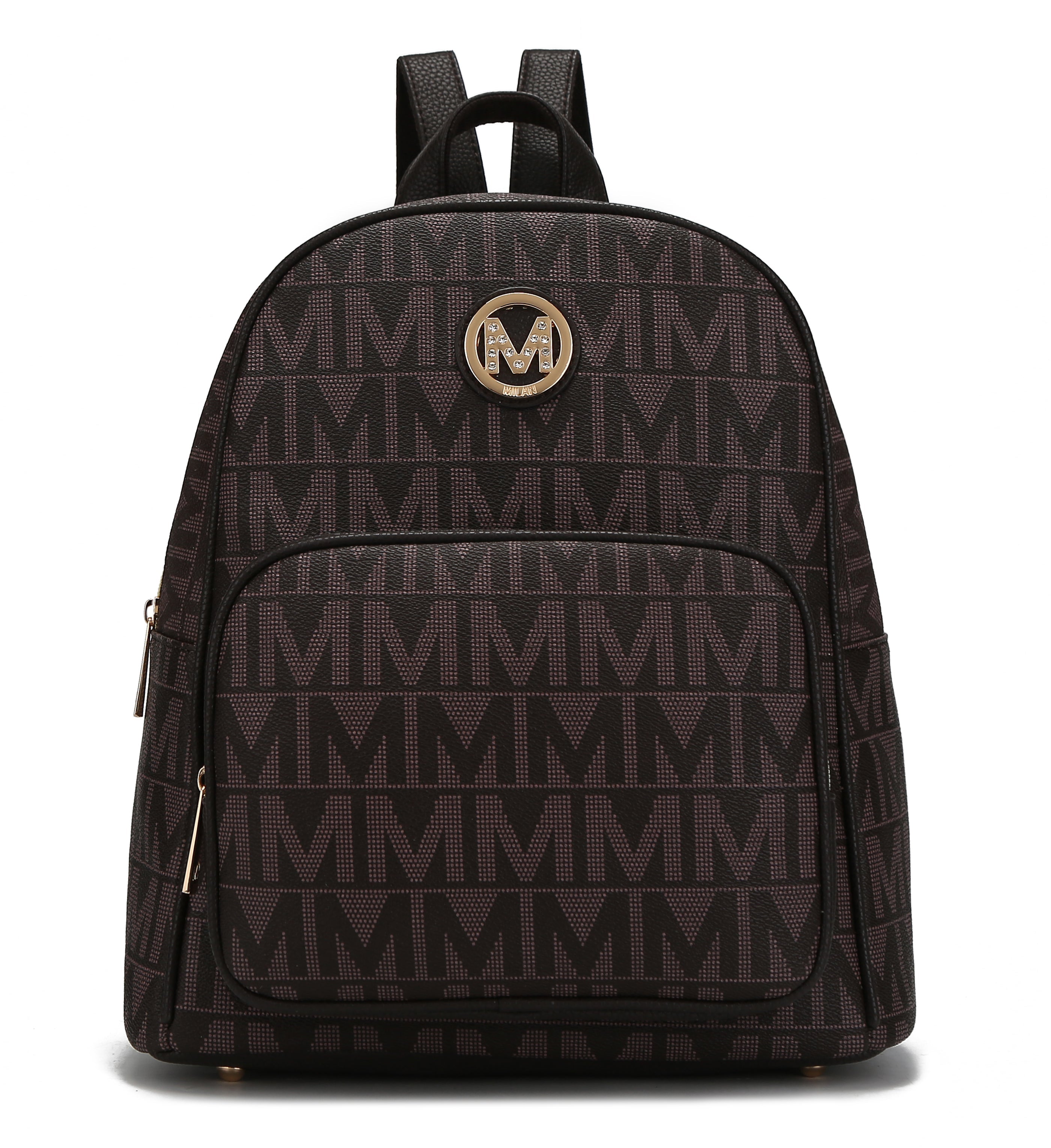 MKF Collection Fanny Signature Backpack - Burgundy - Bonton