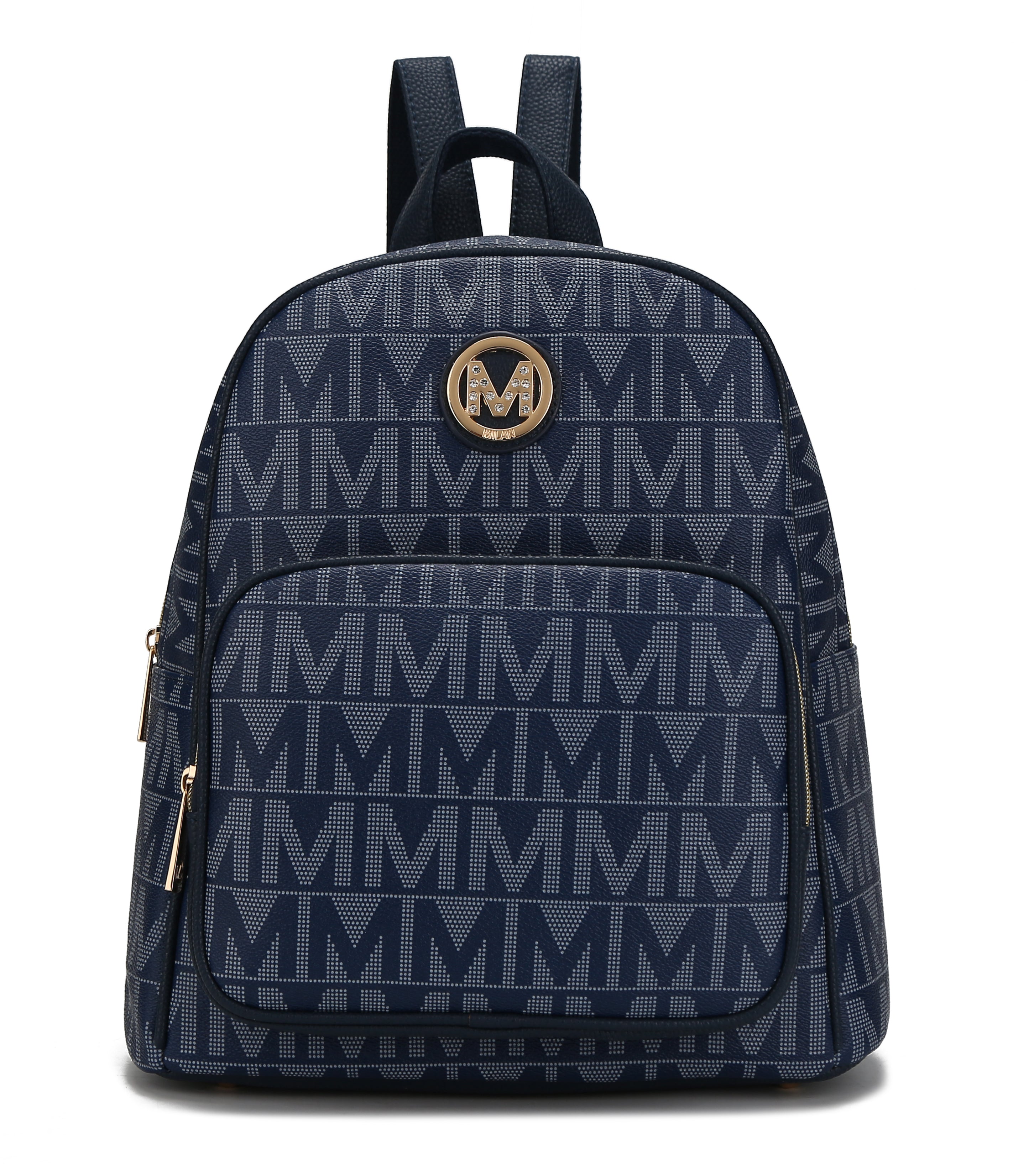  MKF Collection Fanny Signature Backpack - Burgundy - Bonton