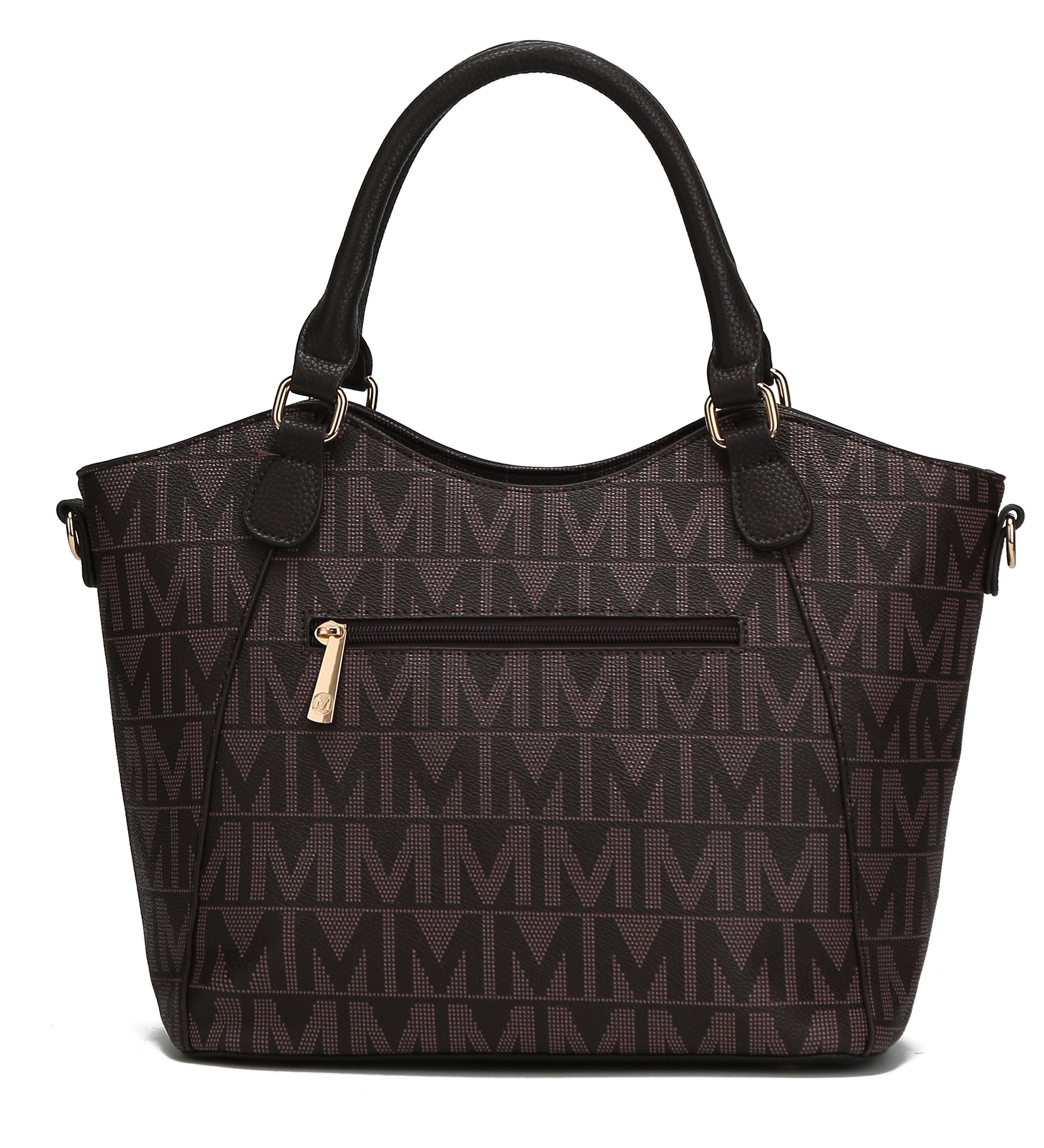  MKF Collection Fula Signature Shoulder Bag - Burgundy - Bonton