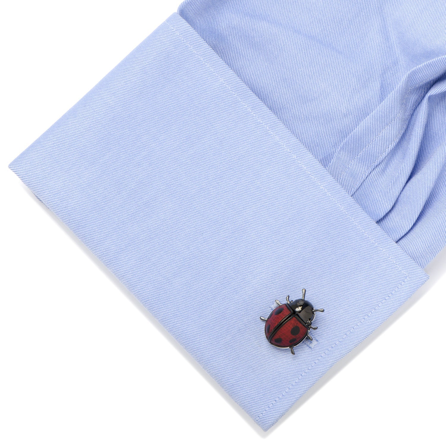  Cufflinks Moving Ladybug Cufflinks - Default Title - Bonton