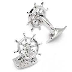 Ships Wheel Cufflinks