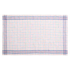Bistro Tea Towel 20x30 - Blue & Red - Set of 2