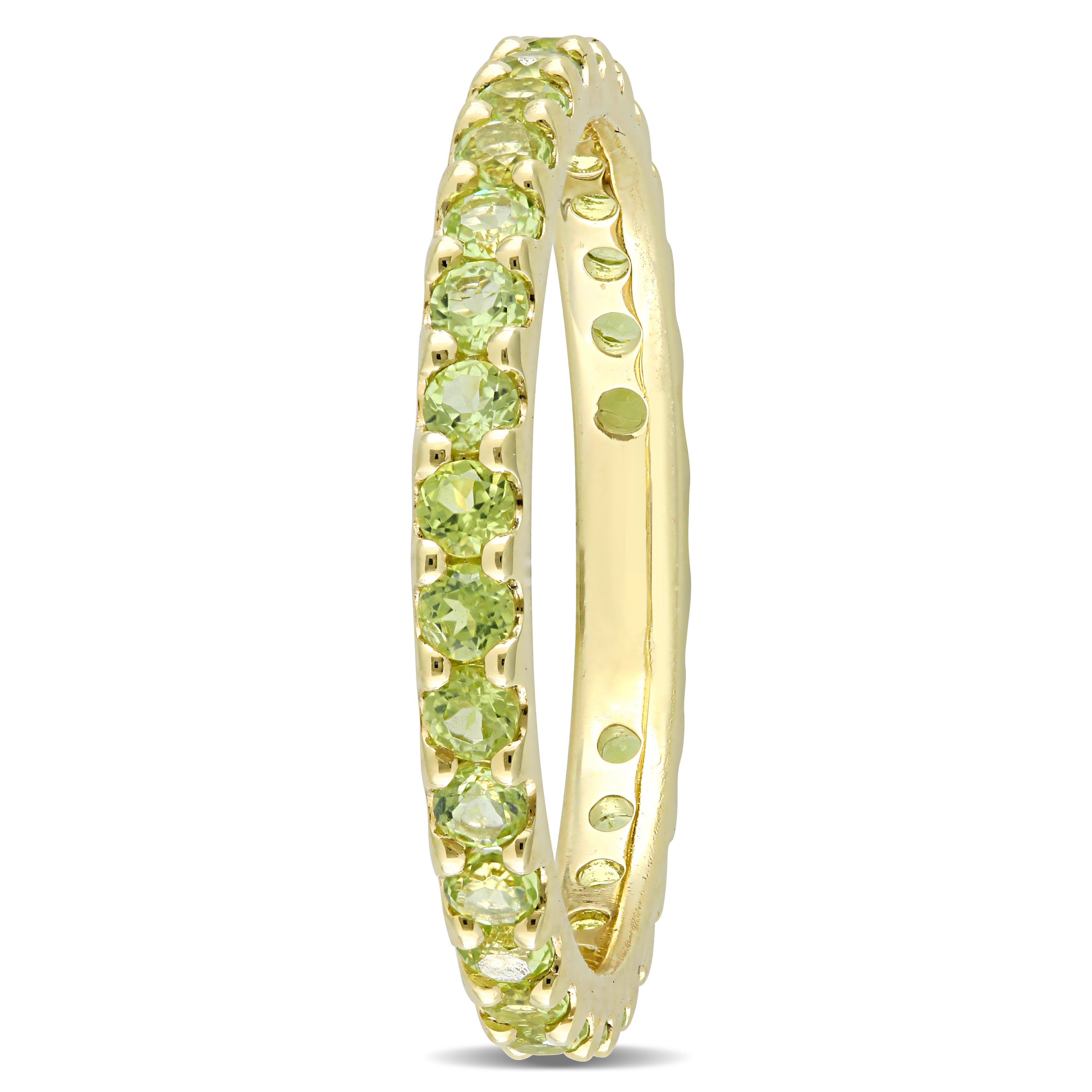  Studio Works Peridot Eternity Ring - Green - Bonton