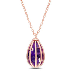 Amethyst Cage Pendant