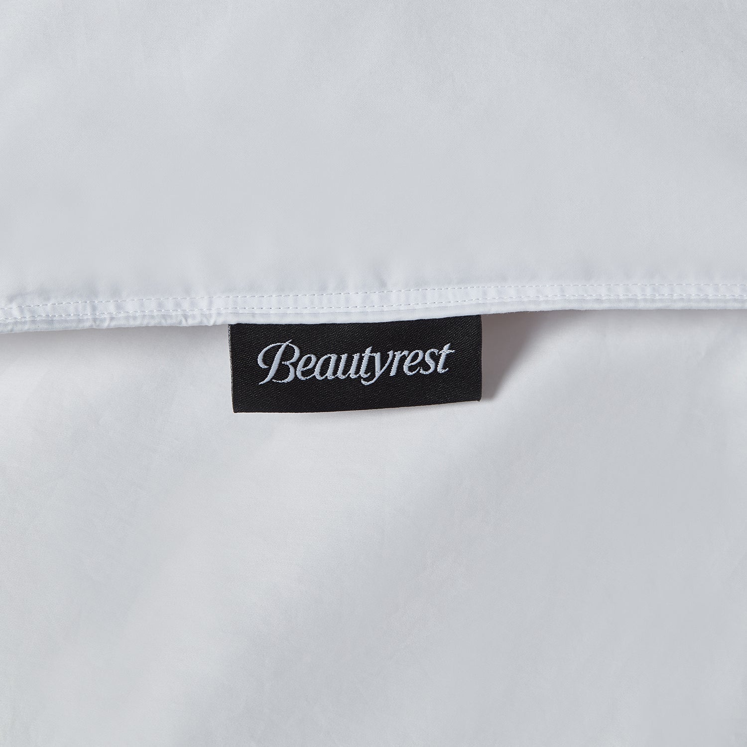  Beautyrest Sateen All Seasons Comforter - White - Bonton