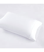 1000 Thread Count HeiQ Smart Temperature Cotton Blend 4 Piece Sheet Set White